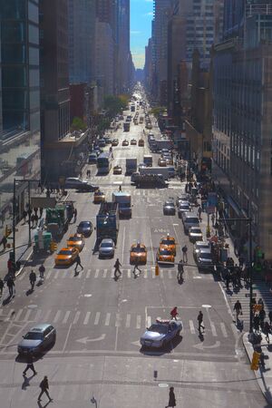 8th Avenue at Columbus Circle