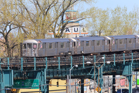 Subway at Flushing, NYC