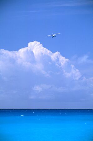 Maho Beach in St.Martin Island