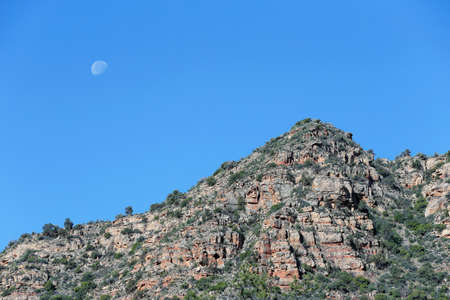Town landscape at Sedona, Arizona, USAの写真素材