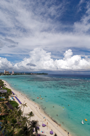 Tamun Beach, Guim islandの写真素材