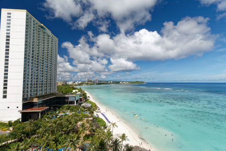 Tamun Beach, Guim islandの写真素材