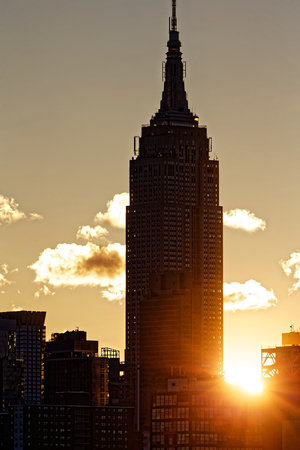 Midtown Manhattan in early morningの写真素材