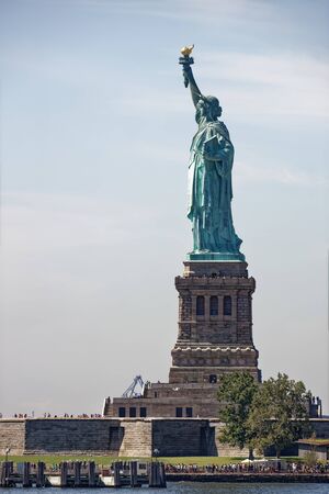 Statue of Liberty, New York City, USAの写真素材