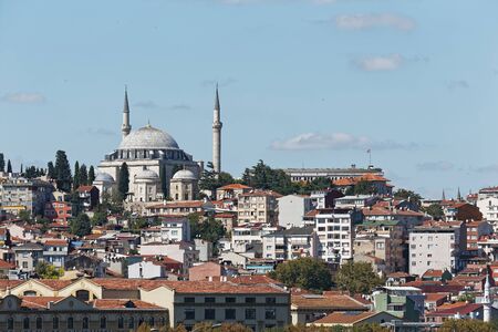 Fatih Mosque, Istanbul, Turboyの写真素材