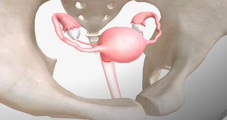 Chlamydia is a sexually transmitted infection caused by Chlamydia trachomatis bacteria.3D renderingの写真素材
