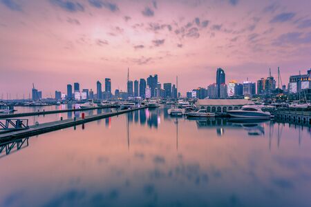 Tranquil Cove landscape viewのeditorial素材