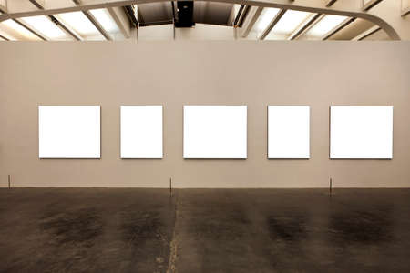 exhibition frameの写真素材