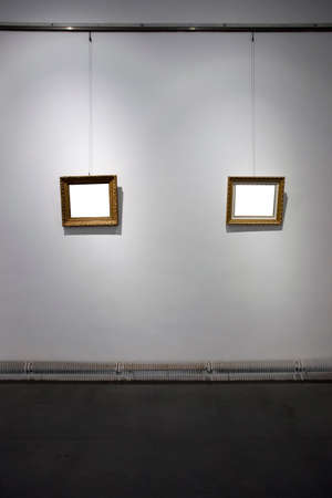 exhibition frameの写真素材