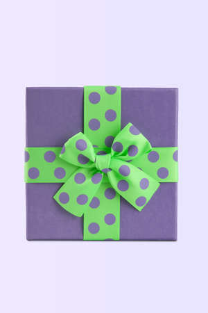 Gift box close-upの写真素材