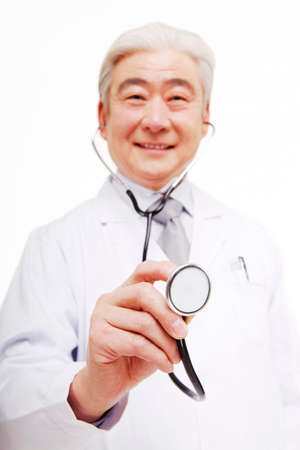 Orient portrait of doctorの写真素材
