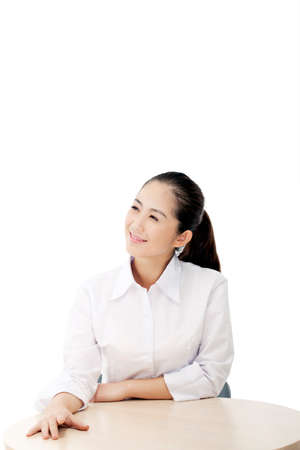 Oriental fashion business womanの写真素材