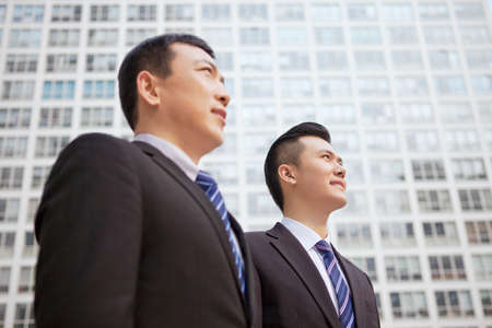 Oriental business people portraitの写真素材