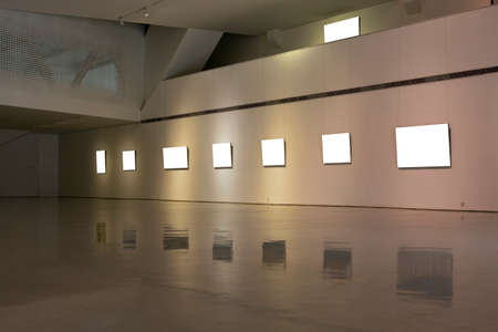 exhibition frameのeditorial素材