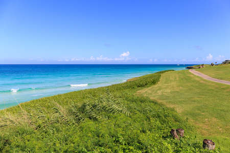 The peninsula of Varadero, Cubaの写真素材
