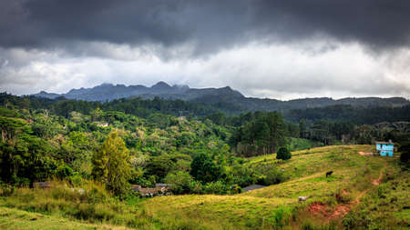 Cuba is the largest island in the Caribbean, with an area of 109,884 square kilometres, and the second-most populous after Hispaniola, with over 11 million inhabitants.の写真素材