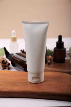 beauty treatment medical skincare and cosmetic lotion cream serum oil mockup bottle packaging...