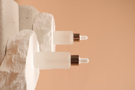 Dental crowns in the dentists office. Dentistry concept.の写真素材