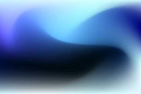 abstract blue background with smooth lines in it. Vector illustration.