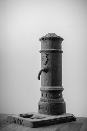 Fountain. Roman fountainの写真素材