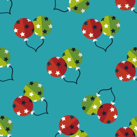 balloons flat icon with long shadow,eps10のイラスト素材