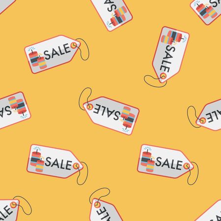 Chinese New Year SALE flat icon with long shadow,eps10のイラスト素材