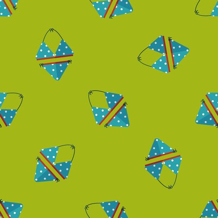 Swimming suit flat iconのイラスト素材