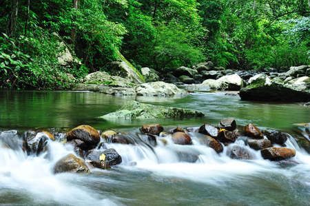 Ka Ting waterfall ,Thailandの写真素材