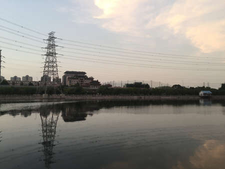 Tonghui River Bankの写真素材