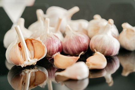 Garlic Cloves Close-Up