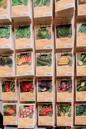 bad Hersfeld, Germany, 01.17.26, Seed Packets inのeditorial素材