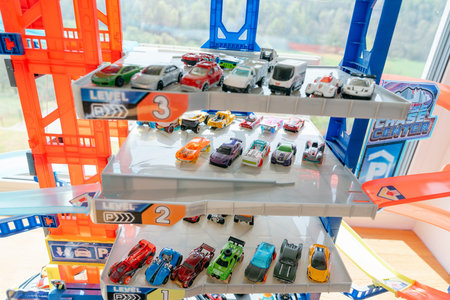 Toy parking garage