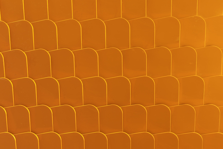 Golden tile pattern / Luxurious backgroundの写真素材