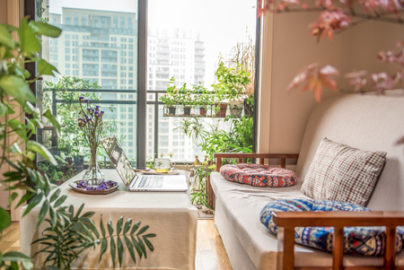 Study room interiorのeditorial素材