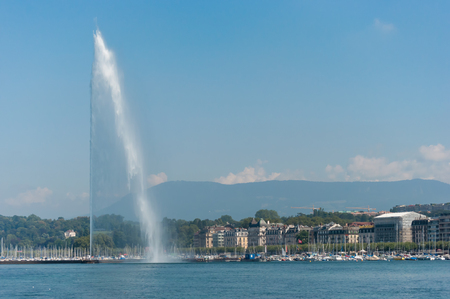 Geneva Grand Fountainのeditorial素材