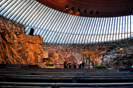 Helsinki Rock Churchのeditorial素材