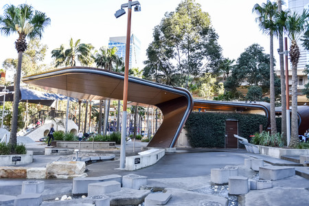 Melbourne urban sceneryの写真素材