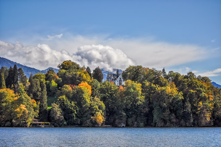 Lake Lucerne, Switzerlandのeditorial素材