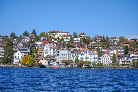 Lake Lucerne, Switzerlandのeditorial素材