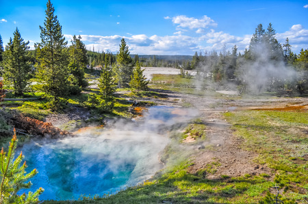 Yellowstone National Park, USAの写真素材