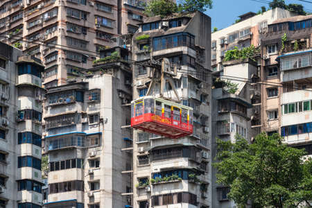Chongqing Yangtze River Cablewayのeditorial素材