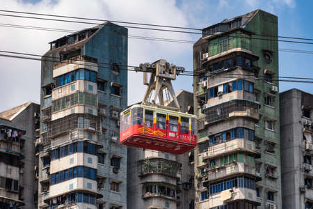 Chongqing Yangtze River Cablewayのeditorial素材
