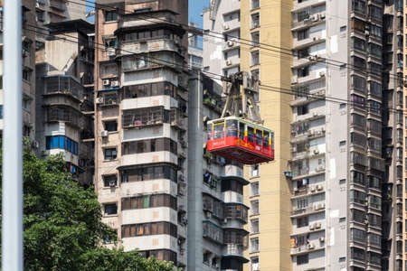 Chongqing Yangtze River Cablewayのeditorial素材