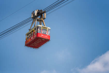 Chongqing Yangtze River Cablewayのeditorial素材