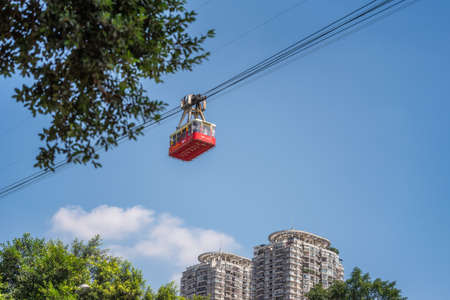 Chongqing Yangtze River Cablewayのeditorial素材