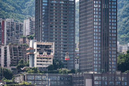 Chongqing Yangtze River Cablewayのeditorial素材