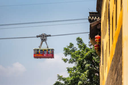 Chongqing Yangtze River Cablewayのeditorial素材