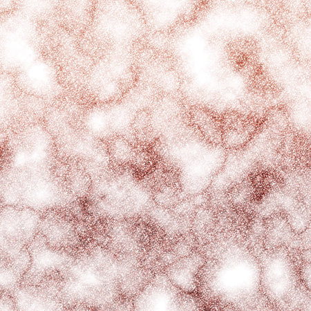 This is a marble style background or wallpaper created in rose gold tones and sparklesの写真素材