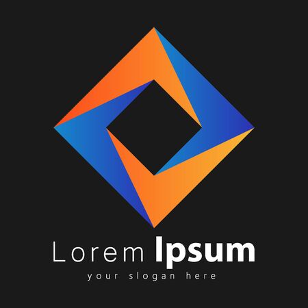 abstract logo design perfect for you businessのイラスト素材