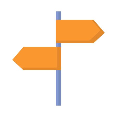 vector illustration flat sign board designのイラスト素材